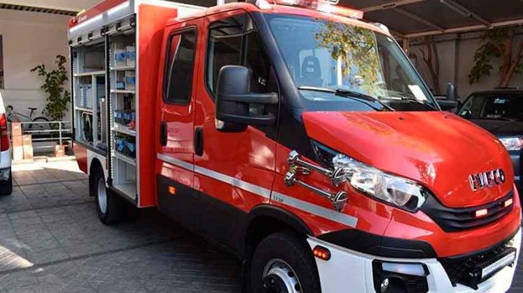 Bomberos de Coquimbo reciben Carro de Primera Intervención Bomberos de Coquimbo reciben Carro de Rescate de Primera Intervención