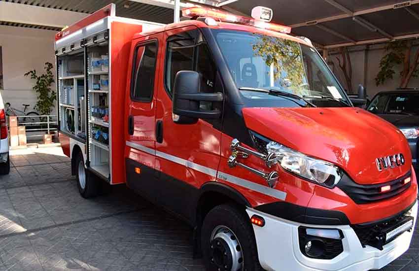 Bomberos de Coquimbo reciben Carro de Rescate de Primera Intervención