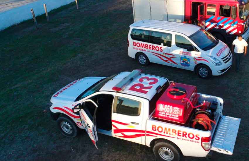 Bomberos Voluntarios de Villa Huidobro adquirió Kit Forestal