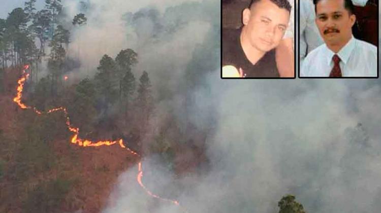 Mueren dos de los cinco bomberos heridos en incendio forestal