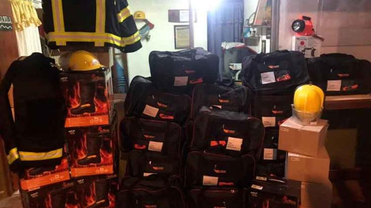 Nuevos equipos para Bomberos Voluntarios de Santa Clara del Mar