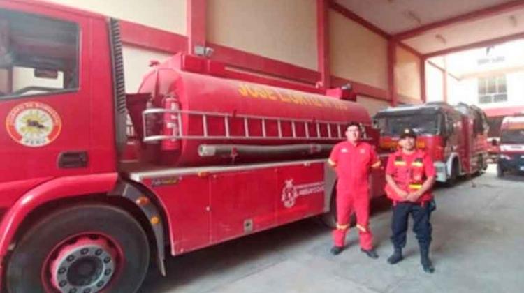 Bomberos de Leonardo Ortiz sin gasolina ni baterías Bomberos de Leonardo Ortiz sin gasolina ni baterías