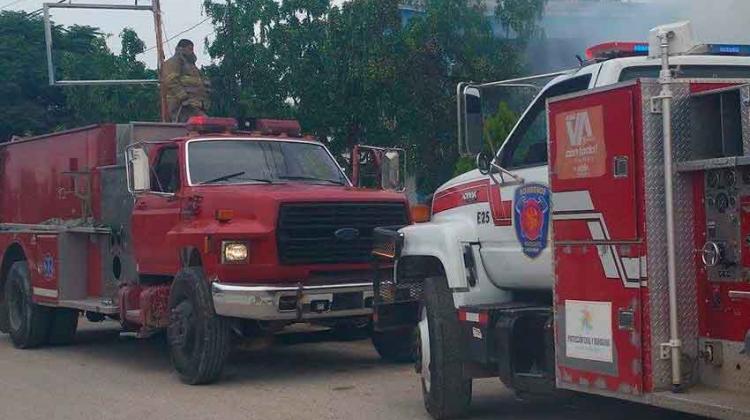 Bomberos contarán con una máquina extinguidora más para un mejor servicio