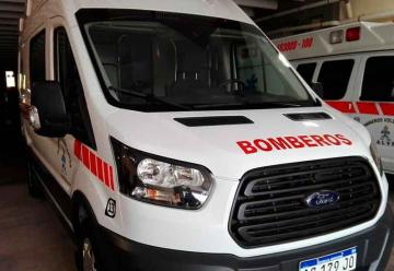 Nueva ambulancia de los Bomberos Voluntarios de Gálvez