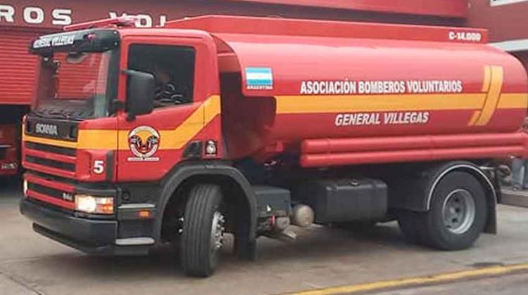 Bomberos de General Villegas adquirió una nueva unidad