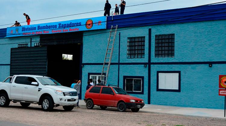 Inauguran Cuartel de Bomberos Zapadores en San Benito Inauguran Cuartel de Bomberos Zapadores en San Benito