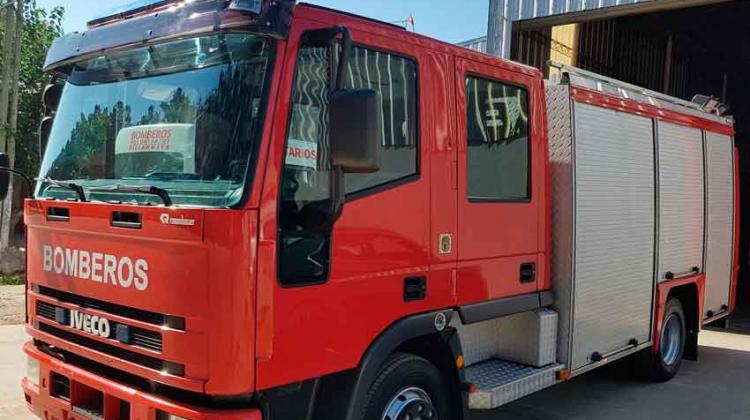 Bomberos Voluntarios de Villa Nueva tiene nuevo camión de rescate