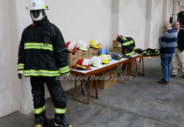 Bomberos de Coronel Suárez presentaron nuevo equipamiento