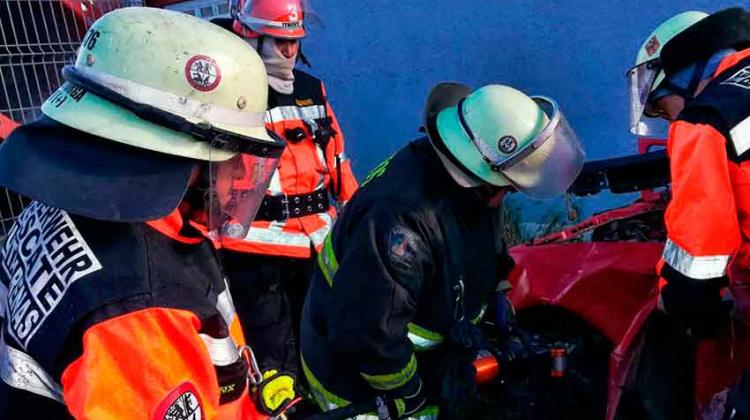 Bomberos recibieron capacitación en rescate vehicular