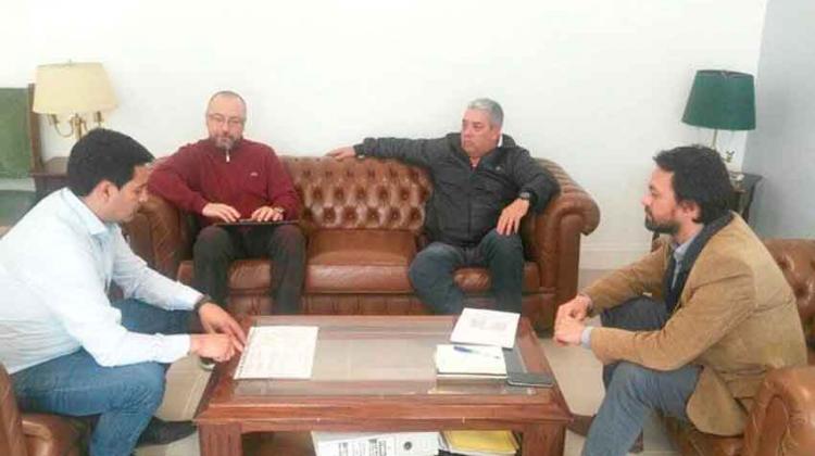 Representantes de la Federación se reunieron con el presidente del IPV Representantes de la Federación se reunieron con el presidente del IPV