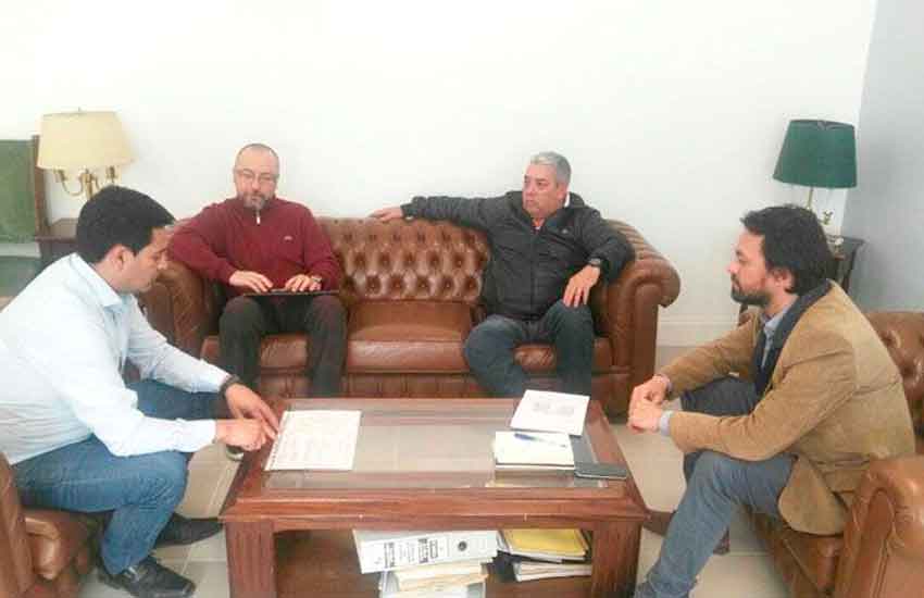 Representantes de la Federación se reunieron con el presidente del IPV