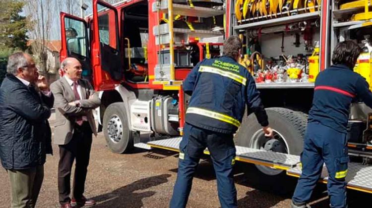 Nuevo camión para el Parque de Bomberos de Sigüenza