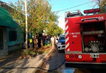 Un incendio en un geriátrico en Berisso causó momentos de tensión