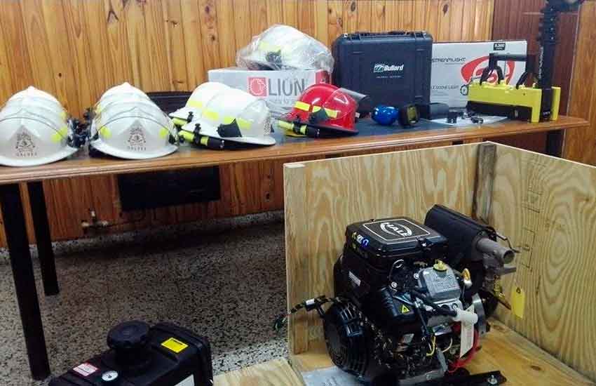 Bomberos Voluntarios de Gálvez adquirió nuevo equipamiento