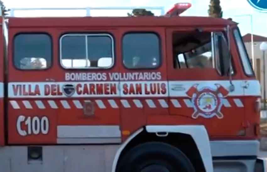 El cuerpo de Bomberos de Villa del Carmen ya tienen su autobomba