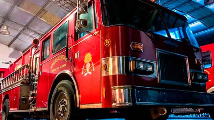 Bomberos pampeanos se capacitan en Colombia Bomberos pampeanos se capacitan en Colombia