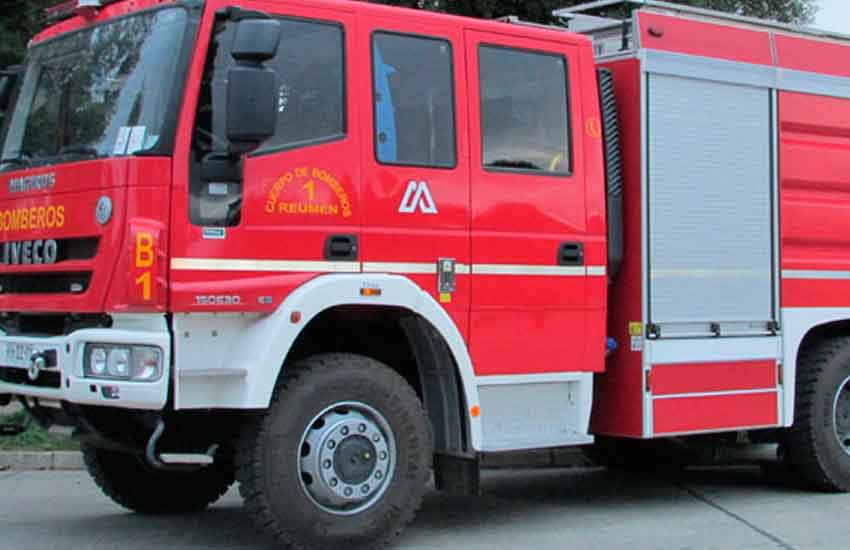 Bomberos de Reumén recibieron nuevo carro bomba