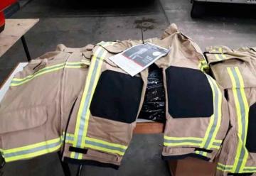 Bomberos incorporan insumos y nueva ropa de trabajo