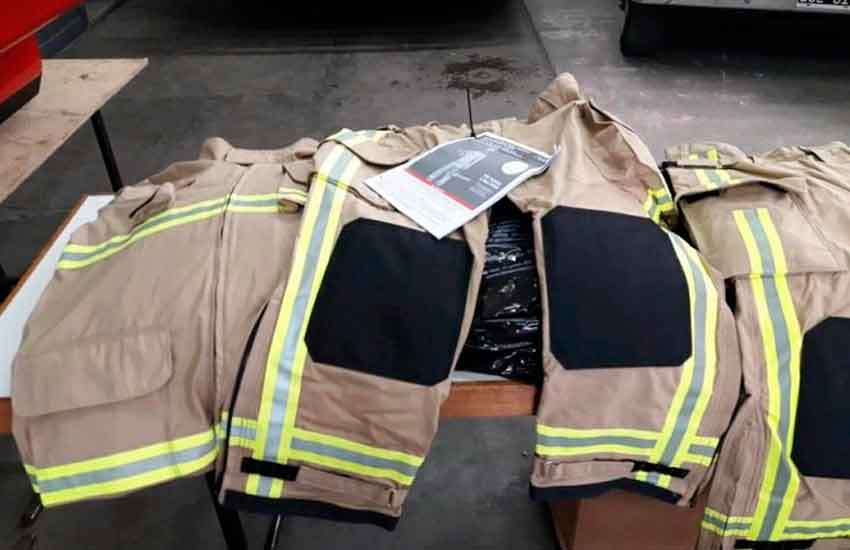 Bomberos incorporan insumos y nueva ropa de trabajo