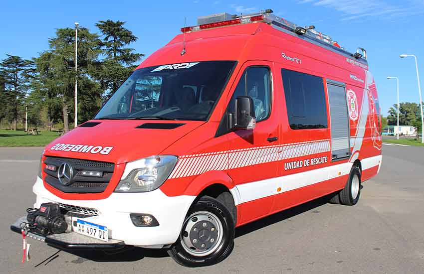 Nueva Unidad para Bomberos Voluntarios de Trelew