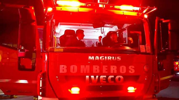 Bomberos de Santa Juana recibieron un carro para incendios forestales