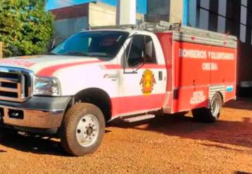 Un vehiculo nuevo para Bomberos Voluntarios de Obera