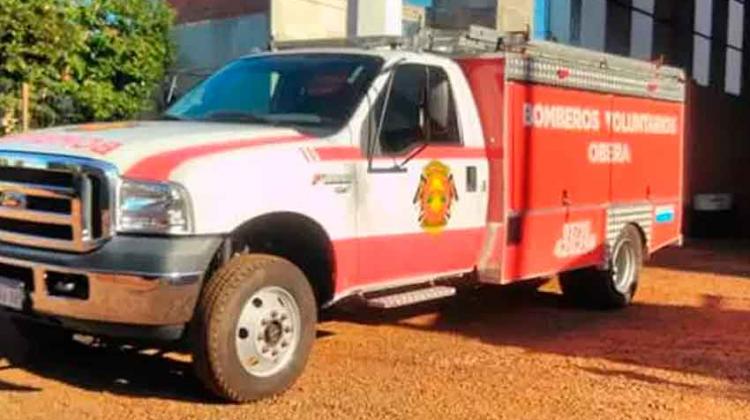 Un vehiculo nuevo para Bomberos Voluntarios de Obera Un vehiculo nuevo para Bomberos Voluntarios de Obera