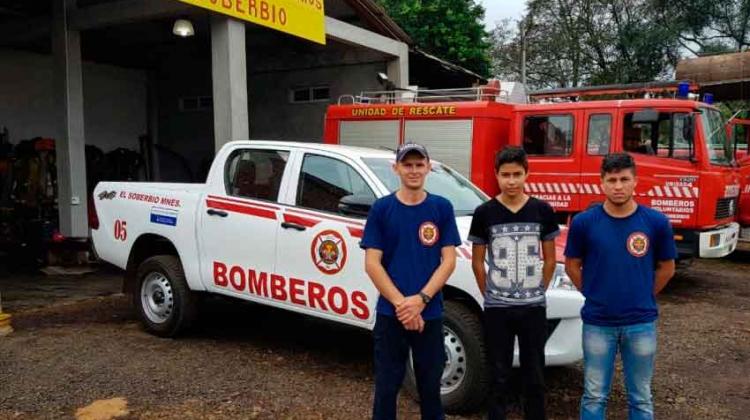 Bomberos de El Soberbio tienen una nueva unidad Bomberos de El Soberbio tienen una nueva unidad