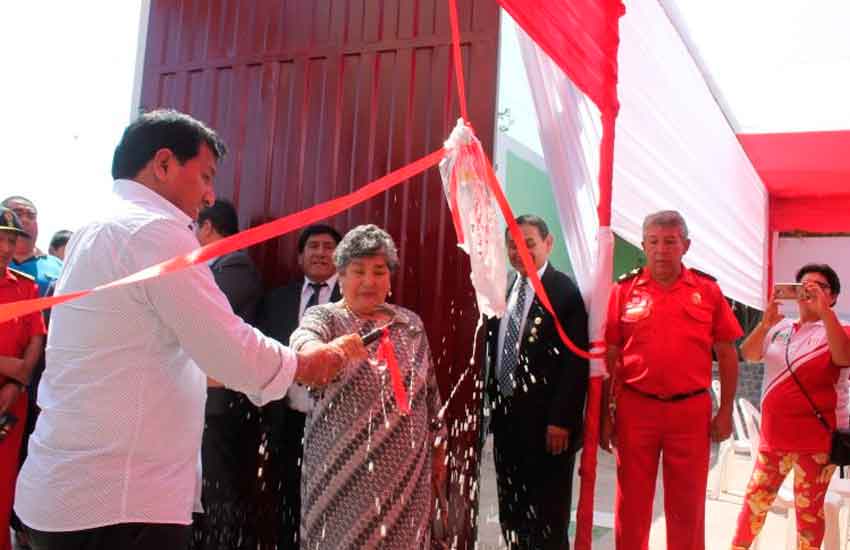 Palpa ya cuenta con una nueva Compañía de Bomberos