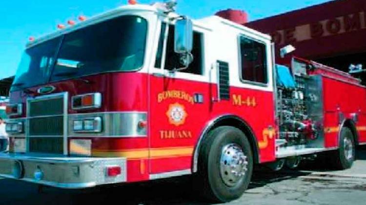 Bomberos de Tijuana realizaron un paro simbólico en dos estaciones Bomberos de Tijuana realizaron un paro simbólico en dos estaciones