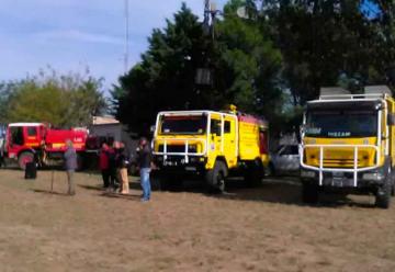 Entregaron nueva autobomba para Bomberos de Jacinto Aráuz