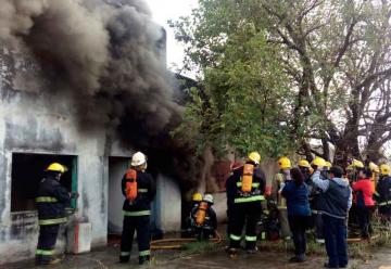Curso de Incendios Estructurales de la ANB en San Luis