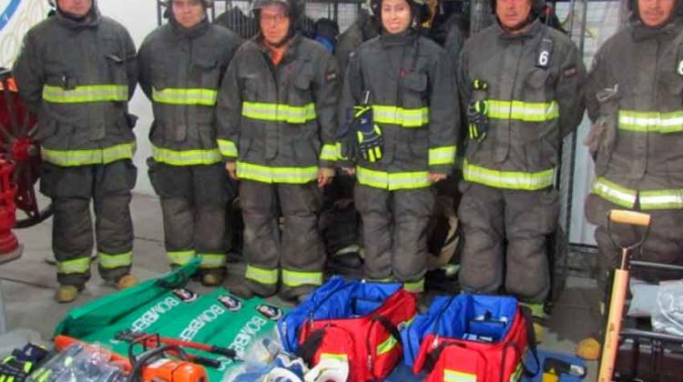 Equipamiento para tres nuevas compañías de bomberos de San Clemente