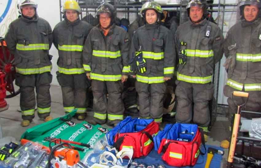 Equipamiento para tres nuevas compañías de bomberos de San Clemente