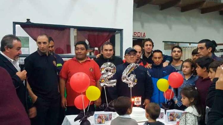 Bomberos de El Dique celebraron su 24 aniversario