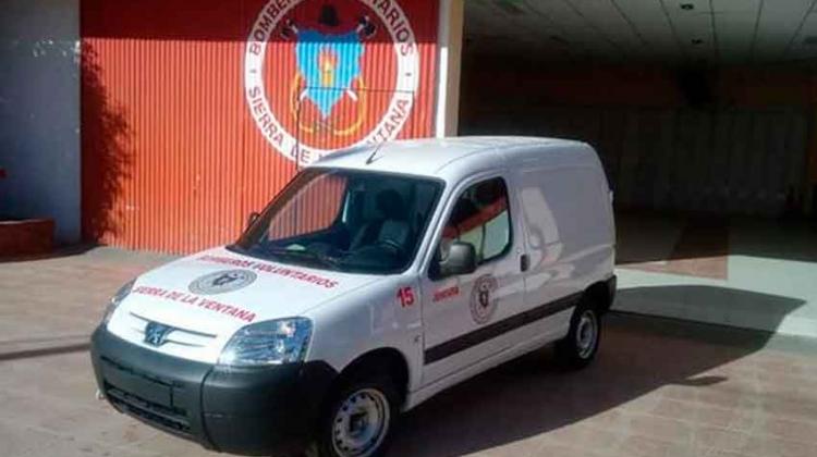 Bomberos de Sierra de la Ventana incorporó una nueva unidad