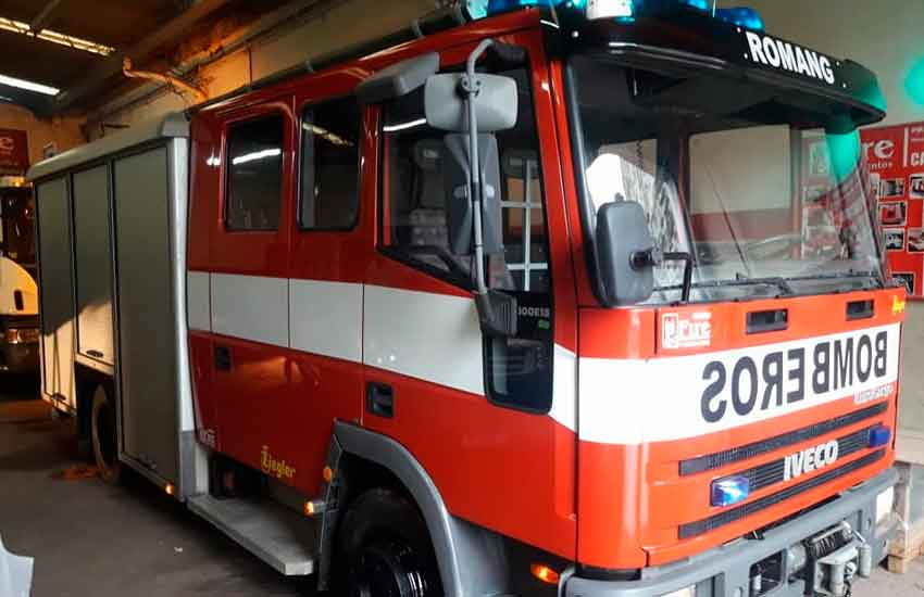 Bomberos Voluntarios de Romang adquirieron nueva unidad