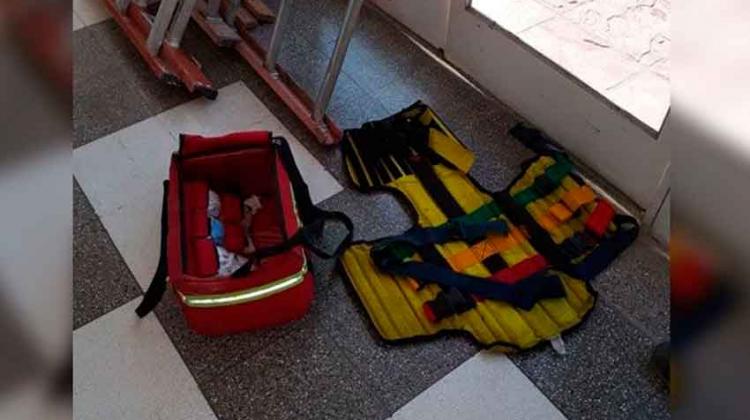 Recuperan elementos que fueron robados a bomberos Recuperan elementos que fueron robados a bomberos "Águilas de Acero"