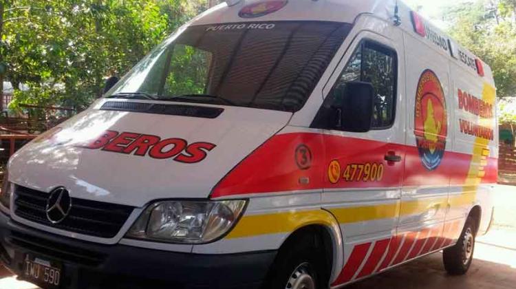 Bomberos Voluntarios de Puerto Rico presentaron una ambulancia