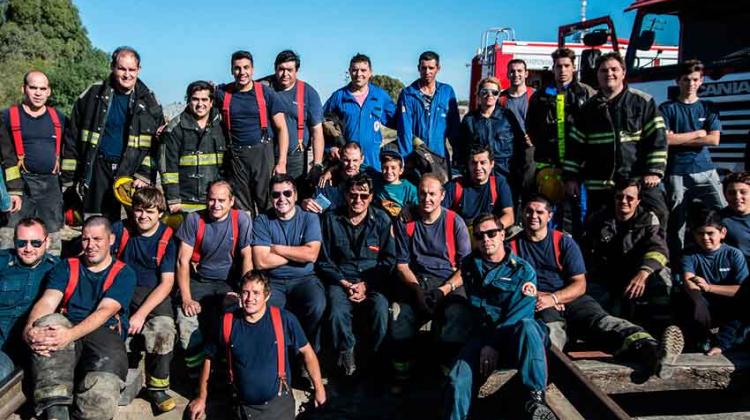 Comenzaron las capacitaciones de los bomberos voluntarios