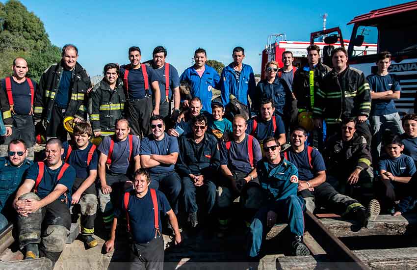 Comenzaron las capacitaciones de los bomberos voluntarios