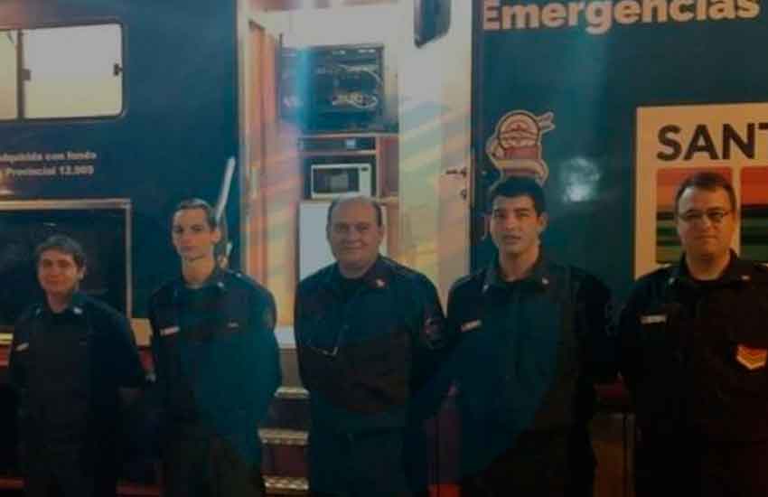 Bomberos capacitados en Comando de Incidentes