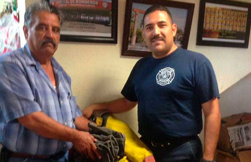 Bomberos de Ocampo reciben donación de equipo