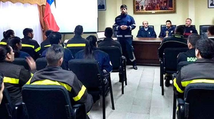 Escuela de Bomberos de Temuco comenzó su primer semestre de clases