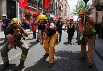 Forestales salen a la calle para pedir la regulación de su profesión