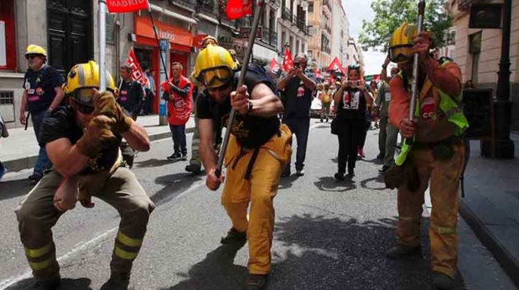Forestales salen a la calle para pedir la regulación de su profesión Forestales salen a la calle para pedir la regulación de su profesión