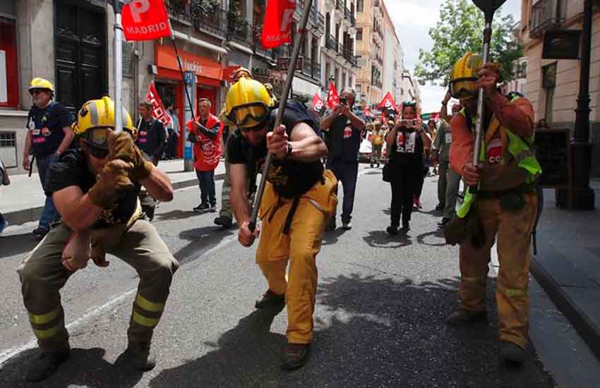 Forestales salen a la calle para pedir la regulación de su profesión