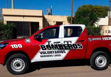 Bomberos Voluntarios de Ingeniero Luiggi sumó una nueva unidad