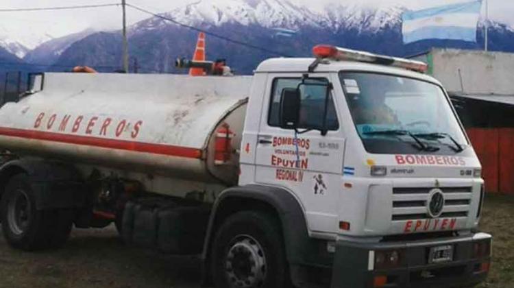 Bomberos Voluntarios de Epuyén atraviesa una difícil situación