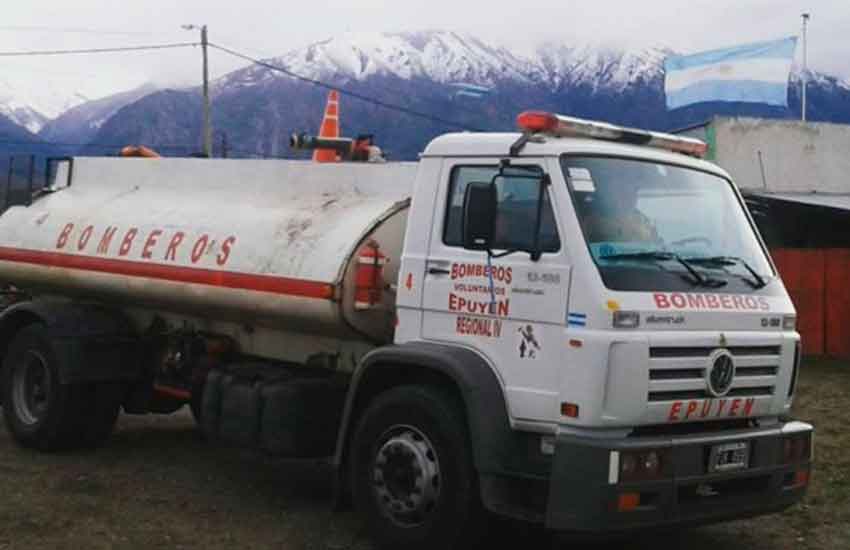 Bomberos Voluntarios de Epuyén atraviesa una difícil situación